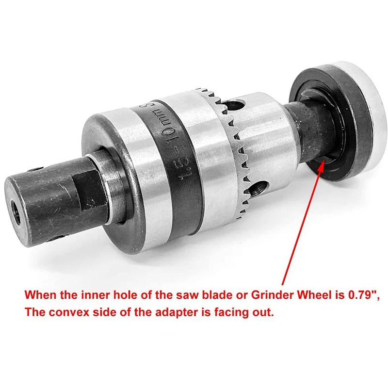 Electric Drill Chuck Angle Grinder Wheel Mandrel Adapter Saw Table Electrical Tool Fit For 5mm