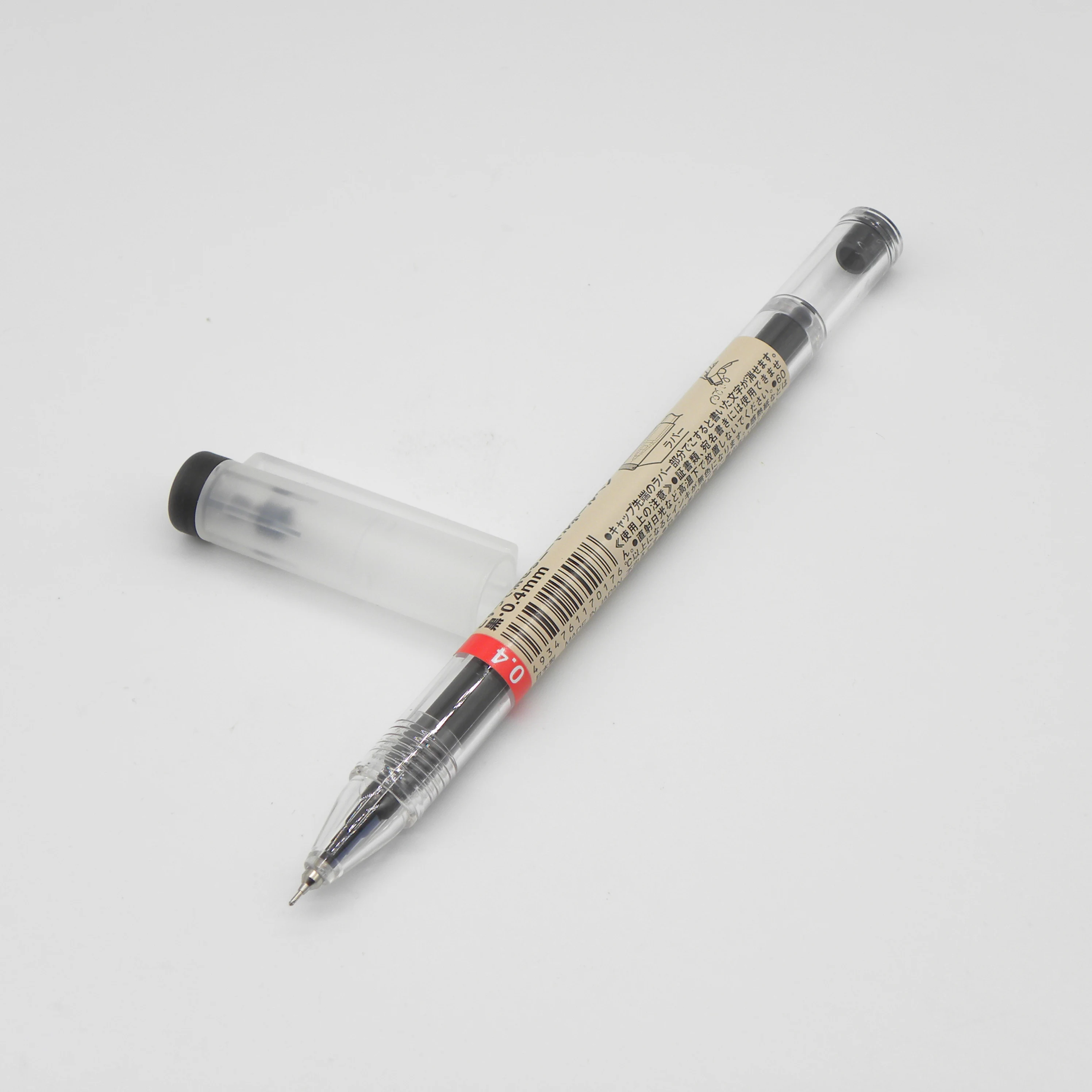 Bolígrafos De Gel MUJI - Pack 10 Unidades, Punta 0.5mm - Negro