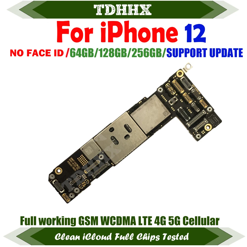 128 Go SANS ID DE VISAGE-Carte mère pour iPhone 12 MINI 12