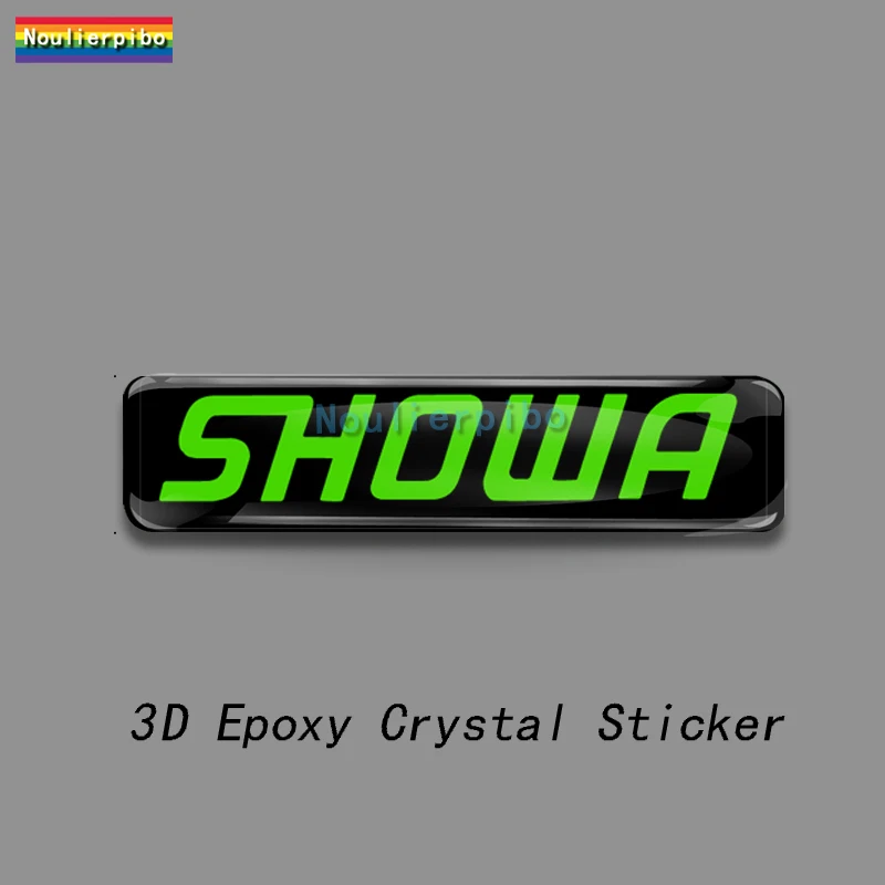 3D 스테레오 패션 에폭시 수지 SHOWA 돔 자동차 스티커, PVC 자동차 전화 트롤리 케이스, 피아노 기타 사무용품 노트북 비닐 데칼