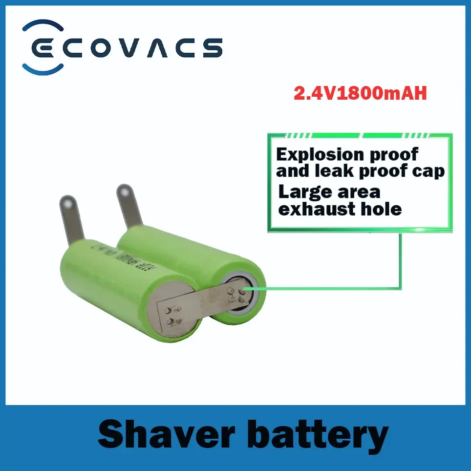 

Ecovacs New 2.4V 2000mAh Ni-MH Battery ForShaver battery HQ8825 HQ8845 HQ8865 HQ8875 HQ7615 HQ7630 HQ7830 HQ7845 HQ7850 HQ7851