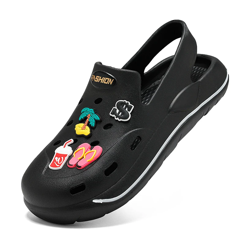 Clogs for Men EVA Sandals Platform Women Outdoor Beach Shoes Summer Sandalia Masculina Casual Rubber Unisex Sandalias Hombre