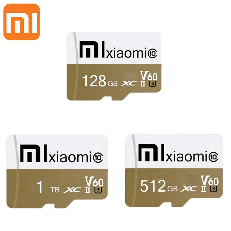 Original Xiaomi Memory Card 512gb 256gb 128gb 64gb 32gb 16gb High Speed Flash Tf Sd Card 512 256