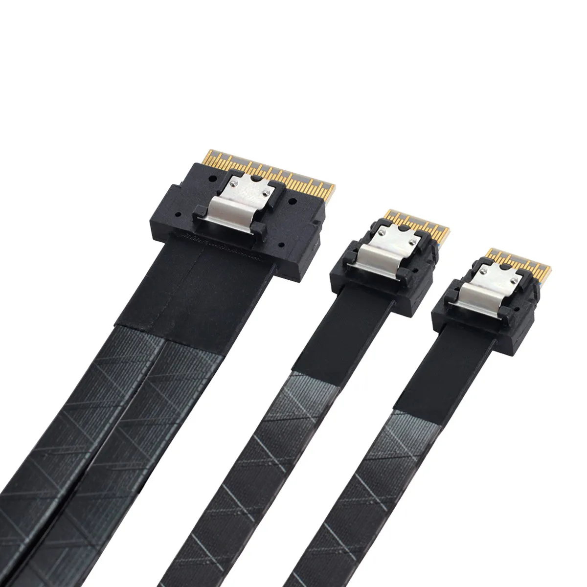 

Chenyang PCI-E Express SAS 8654 SFF-8654 8i 74pin to Dual 4i 38Pin Slimline SAS Slim 4.0