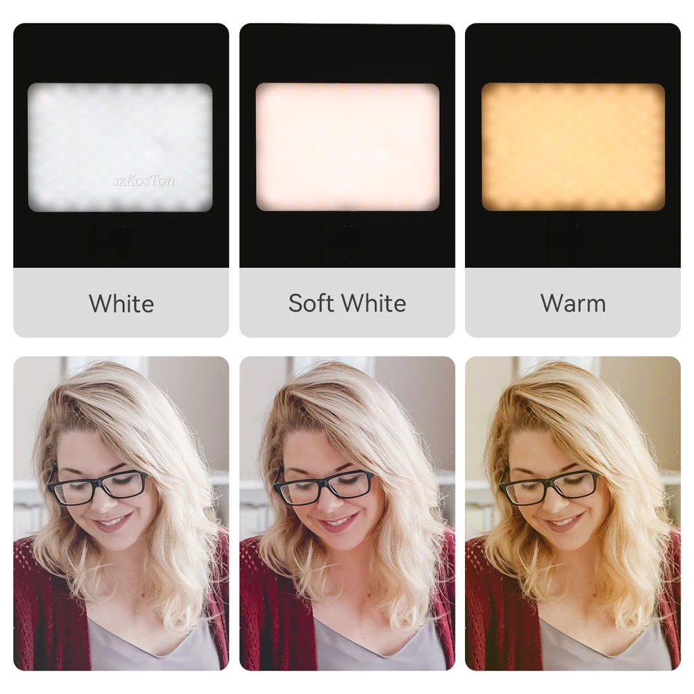 Estúdio de Fotografia Iluminação do Painel com Tripé Suporte para Youtube Fluxo ao Vivo Vídeo Fill Lâmpada Profissional Jogo Led Luz - Image 5