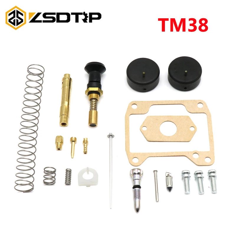 

ZSDTRP мотоцикл Карбюратор Ремонтный комплект для Mikuni TM38-85 TM38-86 для Suzuki LT500R TM38 CARB ремонтные комплекты