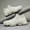 Men's Fashionable and Comfortable Casual Shoes New Mesh Breathable Shoes Large Size Soft Sole Damping Outdoor Running Shoes 4