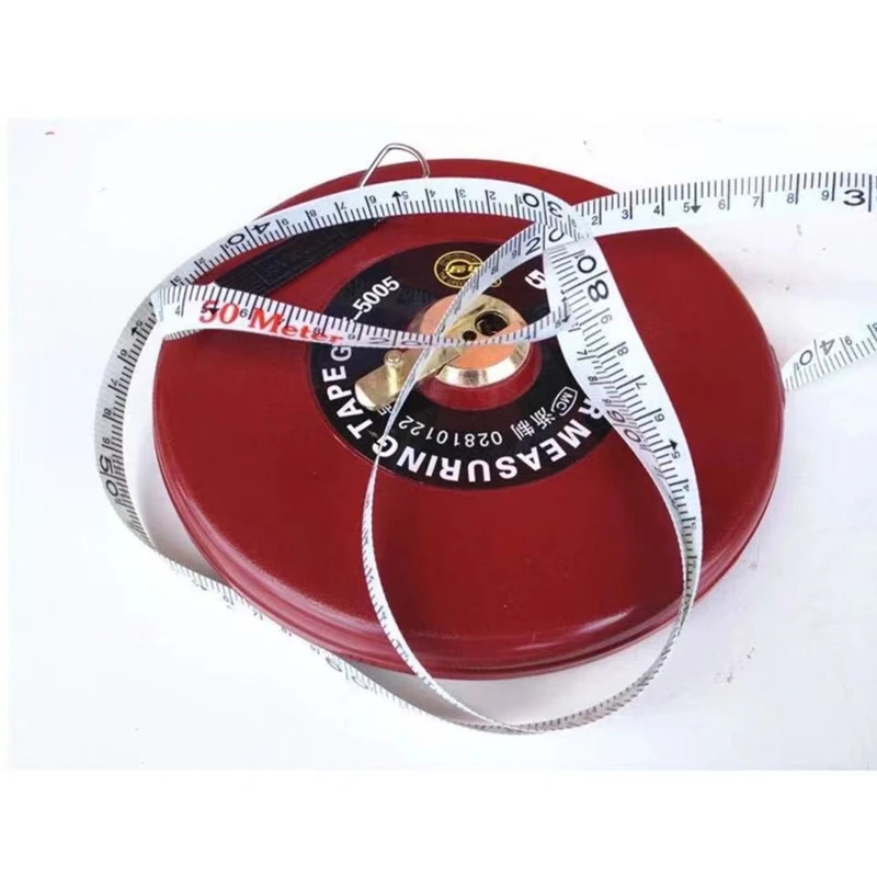 Metric Measuring Tape 20m/30m Hand Cranked Fiberglass Tape Measure Open  Reel Long Tape With Feet And Meters For Engineer Yard - AliExpress