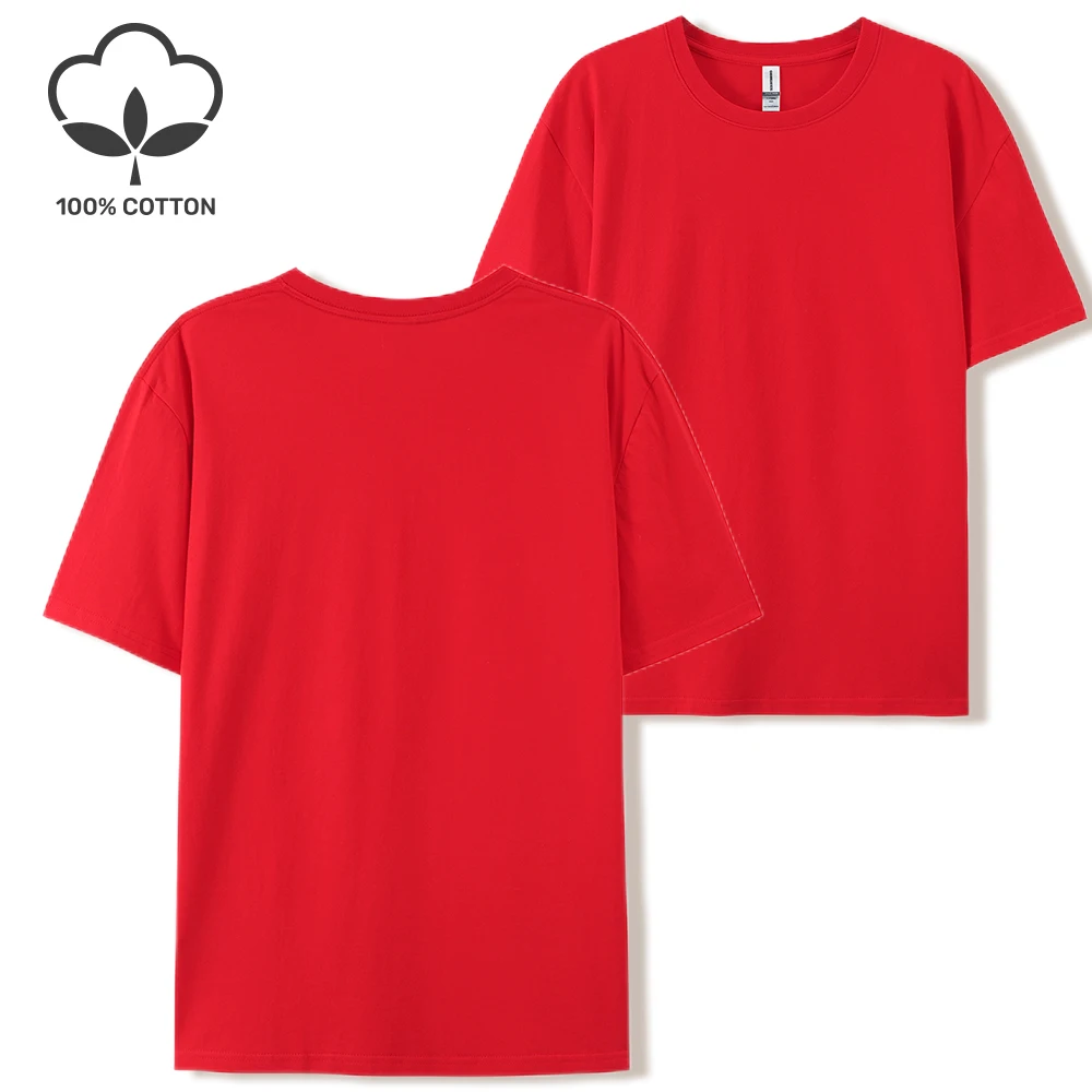20 Farben einfarbig Sommer weiche 100 % Baumwolle Damen T-Shirts Y2K lose Kleidung Mode T-Shirts Straße mehrfarbig Kurzarm – Detail 15