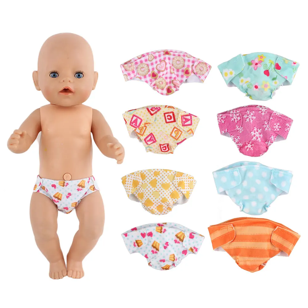 Underwear For 17 Inch Baby Doll 43cm Baby Doll Clothes And Accessoires Doll Clothes Fashion Dolls 1pcs
