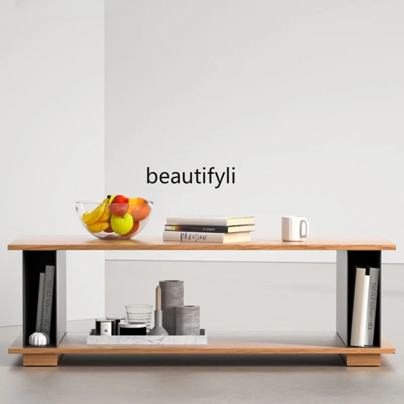 

zq Coffee Table Household Sofa Side Table Modern Living Room Small Tea Table Japanese Floor Cabinet