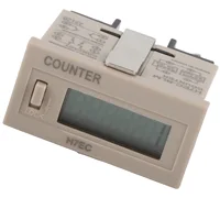 Compteur électronique numérique H7EC BLM, totalisateur électrique numérique sans entrée de tension avec écran LCD à 6 chiffres 1