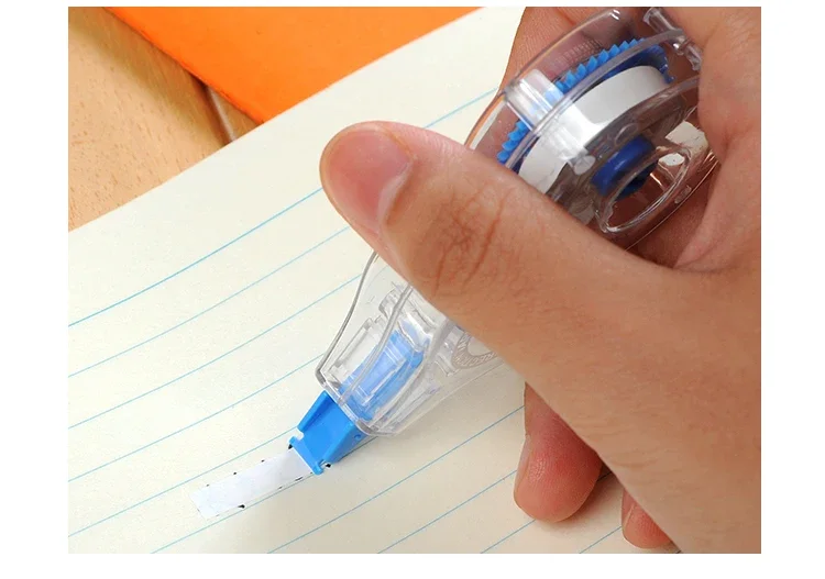 6pcs/pack Correction Tape Roller 8mx5mm White Sticker Tape for Student Error Eraser School Office Supplies Stationery