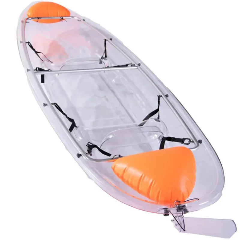

Polycarbonate transparent boat with boat and paddle polyethylene for sale sightseeing sale boats