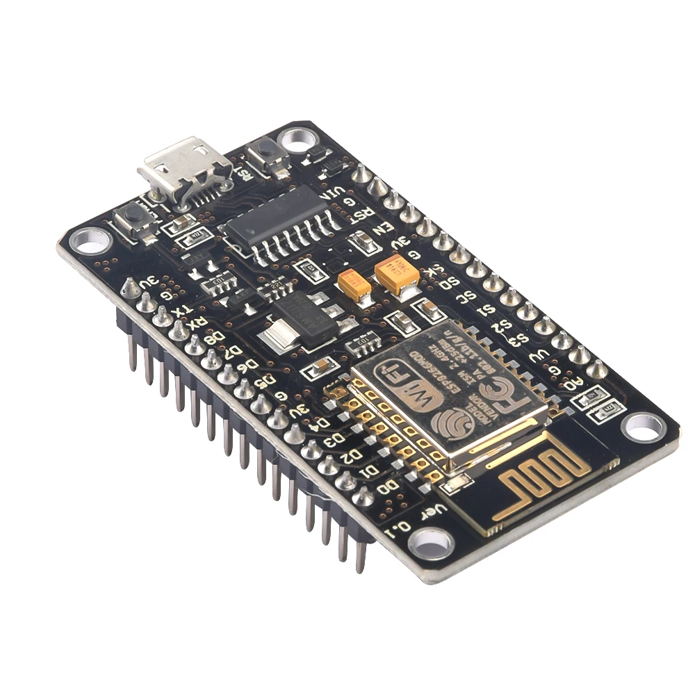 Esp8266 Modulo Wireless Seriale Ch340 Nodemcu Esp-12E V3 Lua Wifi Scheda Di Sviluppo Lavagna Quadrata Micro Usb Port Weld Pin