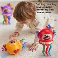 Juguete de pulpo de baile mágico, medusas retorcidas, payaso, pulpo, juguetes de baile para gatear para niños, juguetes de descompresión, regalos de entretenimiento - Imagen 2