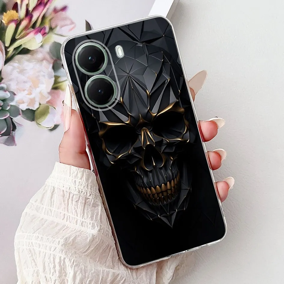 Cool Cartoon Animal Soft Silicone Clear Phone Case Cover
