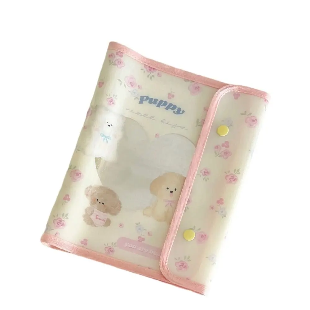 PVC A5 A6 Binder Photocard Holder Replaceable Card Binders Photocards Scrapbook Cartoon Journal Notebook Photo Booth Frames