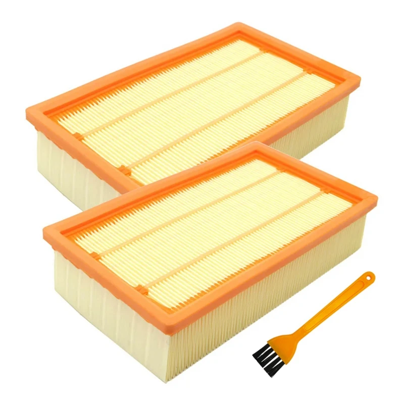 

Фильтр НЕРА для пылесоса Karcher NT25 NT35 NT360 NT45/1 NT55/1 NT361 NT561 NT611, 2 шт., Сменные аксессуары