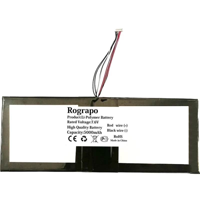 Bateria do Portátil para Notebook Irbis Wyc Pinos Fios Plug Novo 7.6v 5000mah 45100130 - Imagem 4