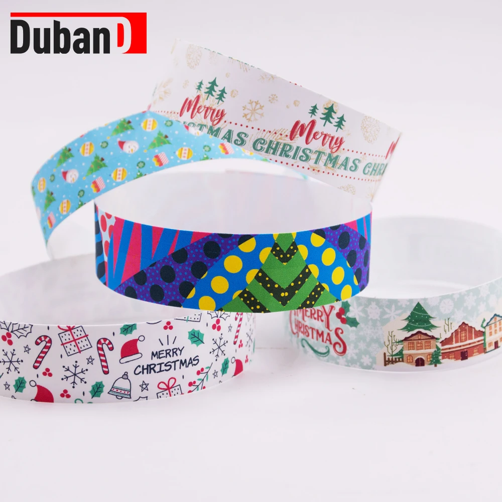 Braccialetti Identificazione Tyvek Azzurri - 1000 Pezzi, Antimanomissione, Personalizzabili, Per Eventi