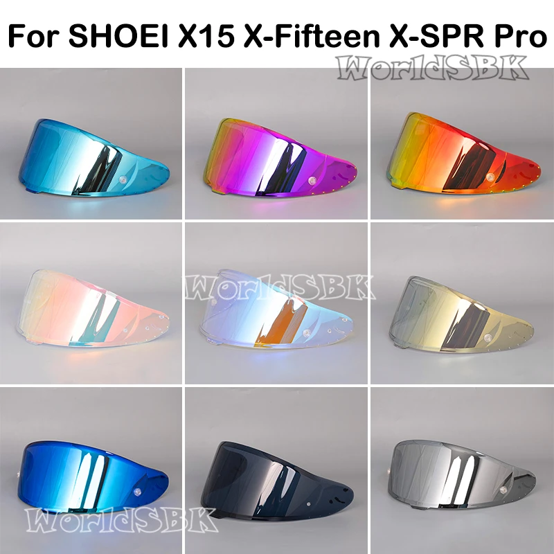 Lente Per Casco Moto Anti-Uv Custodia Per Lenti Con Visiera Per Pc Per Shoei X15 X-15Th X-Spr Pro Lente Per Specchietto Con Visiera Per Casco Integral
