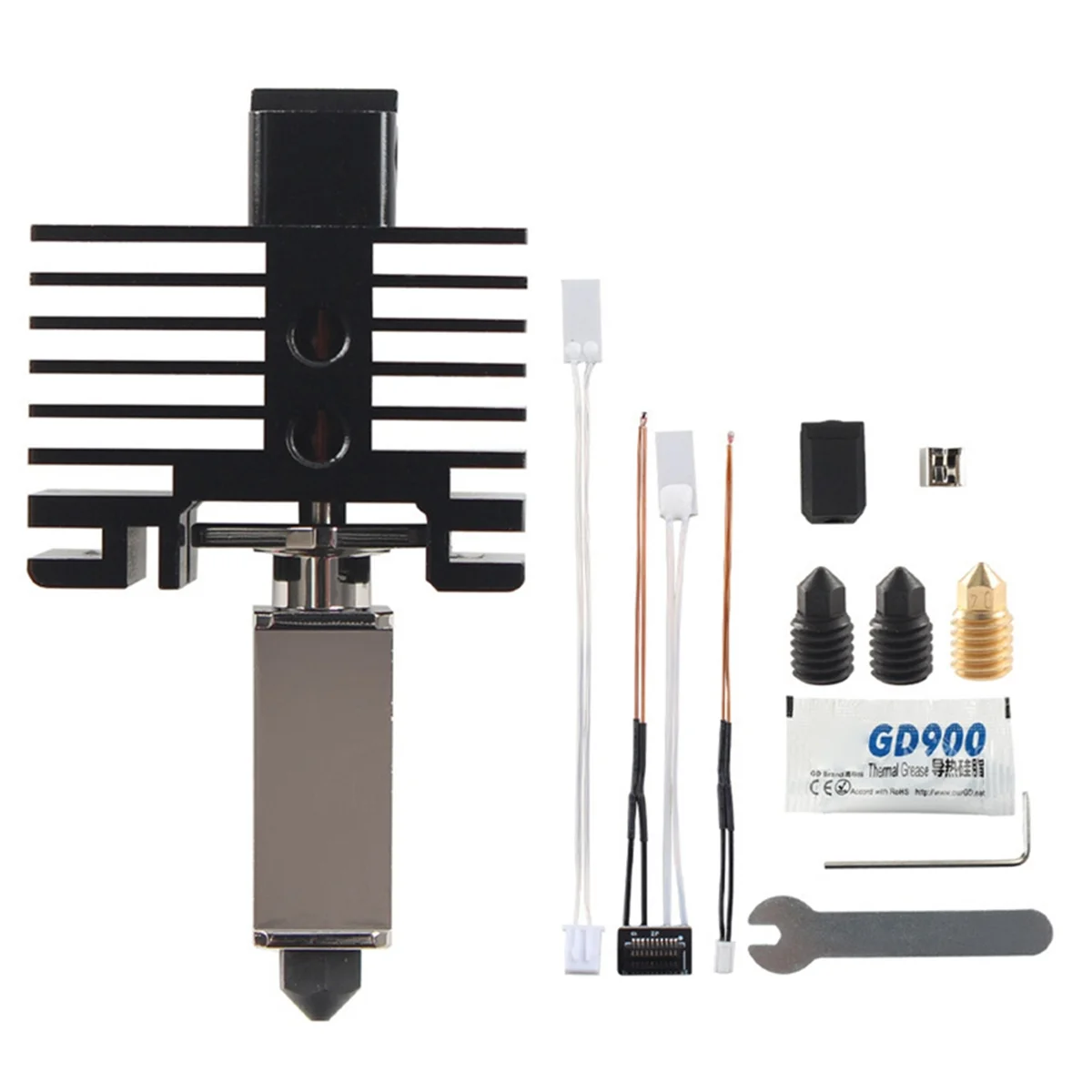 Aggiornamento Hotend Per Bambu Carbon Lab X1 & P1P & P1S Termistore Asta Di Riscaldamento Cht Estrusore Hotend Kit Di Riscaldamento