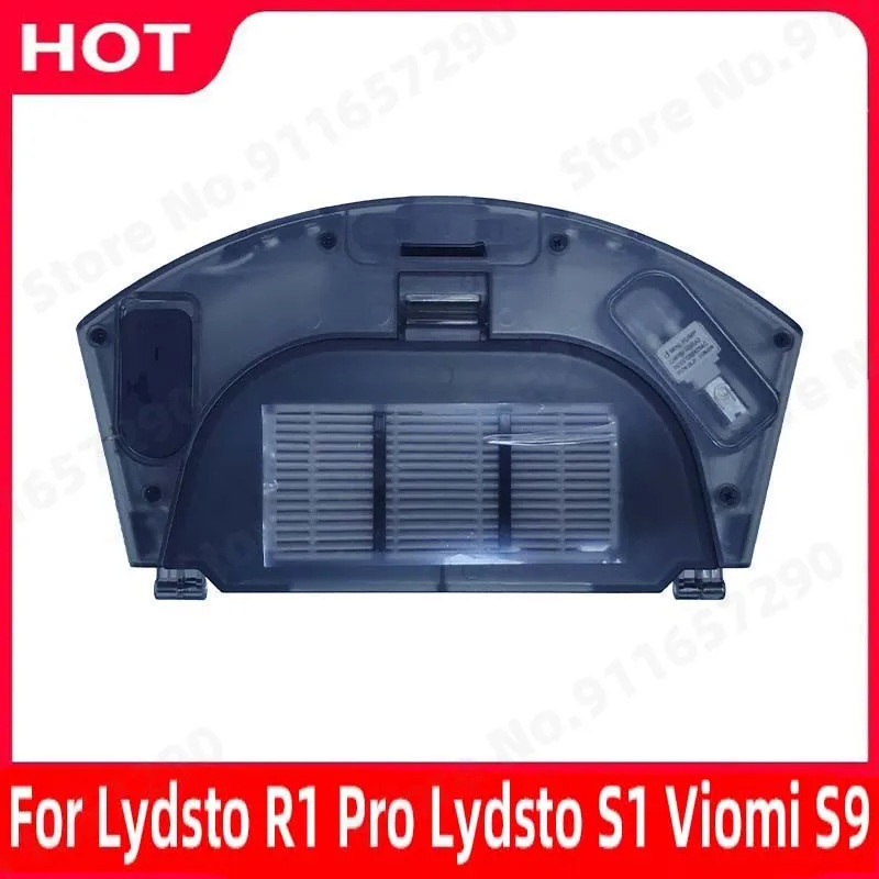 Original For Lydsto R1 Viomi S9 2 in 1 Water Tank Dust box With Hepa Filter Robot Vacuum Cleaner Accessories original 6pcs xiaomi viomi v2 v2 pro v3 robot vacuum cleaner side brushes