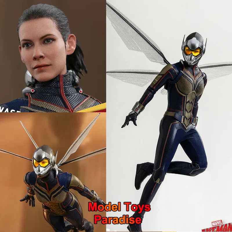 

HOTTOYS HT MMS498 1/6 Women Soldier Wasp Ant-Man and the Wasp Super Hero Full Set 12inch Action Figure Collectible Toys Gifts