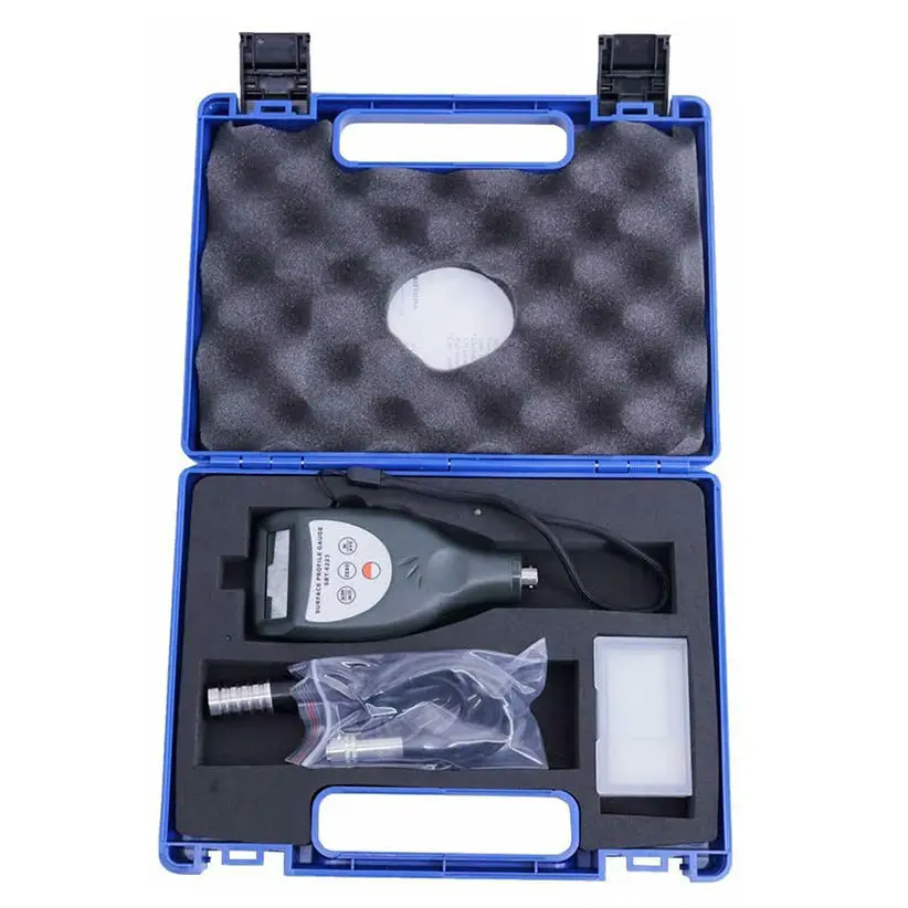 Surface Profile Gauge Digital Roughness Tester Meter Gage Digital LCD Surface Roughness Tester Profilometer With 0~800 µm 6