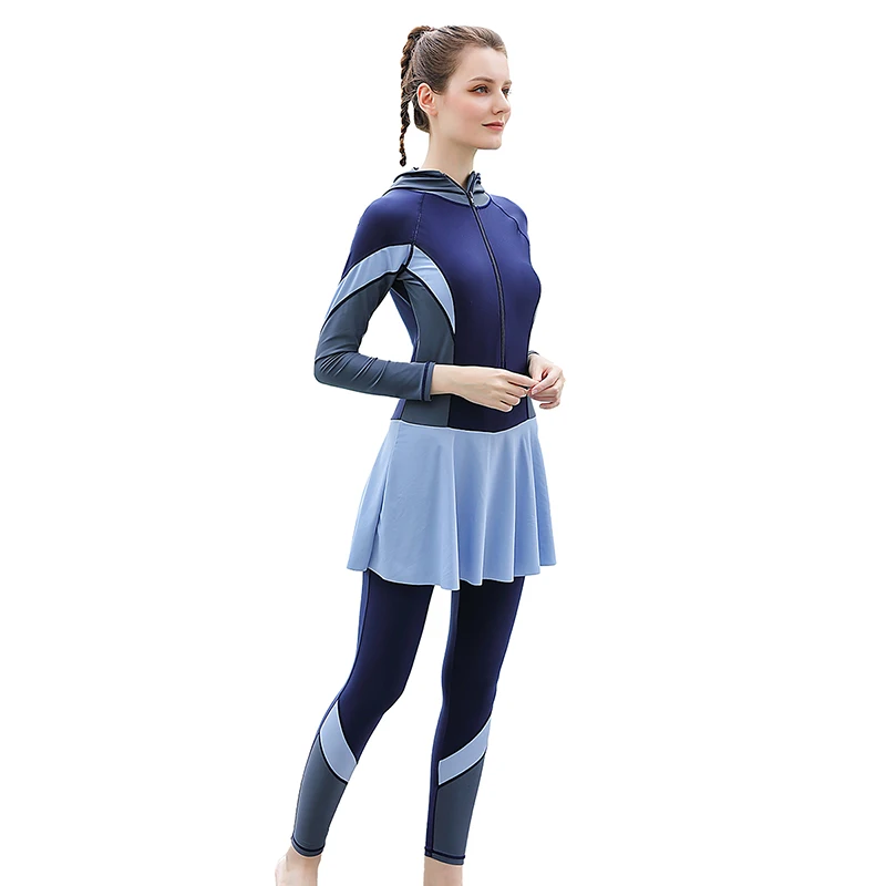 Muslim Swimwear for Women Plus Size Long Sleeve