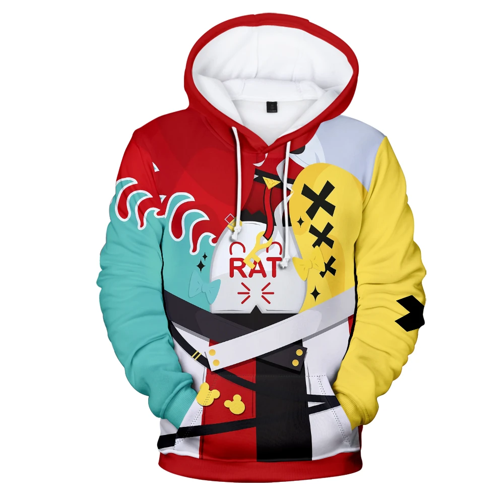 

Hakos Baelz Hoodies Women Men 3D Prints Hooded Sweatshirt Fashion Streetwear Pullover Tracksuit