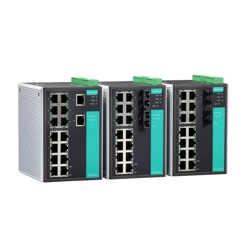 MOXA EDS-516A-MM-SC 16-port Managed Industrial Ethernet Switch