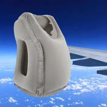 Portable Inflatable Travel Pillow, Neck Head cushion Airplane Neck Pillow for cars Office Train Trip airplane