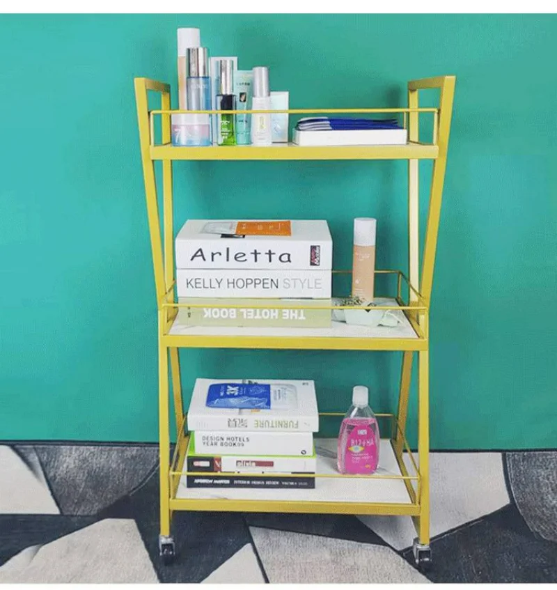 

Скандинавская Мобильная тележка для хранения с колесами, корзина для хранения, стойка для туалета, напольная стойка, многоярусная тележка, кухонная мебель