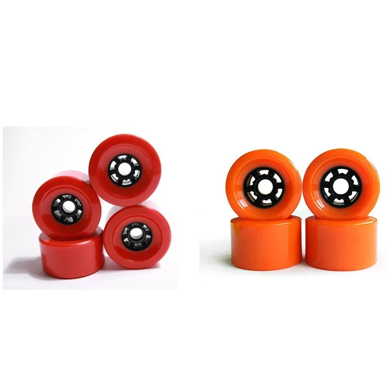 HW-Arrival DIY 83Mm 스케이트보드 휠 SHR78A PU 휠용 소프트 내성 롱보드 휠