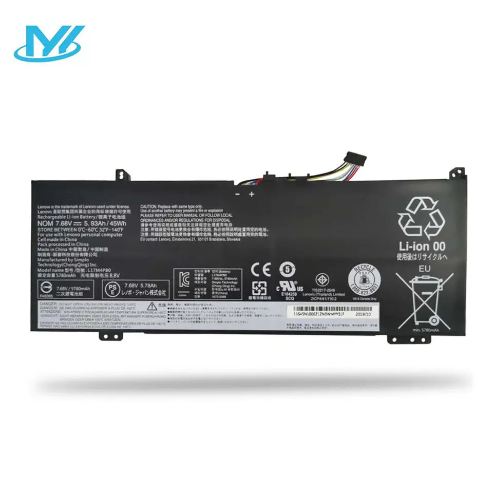 Batteria Per Lenovo Flex 6, IdeaPad 530S, Yoga 530 - 45Wh, 4-Cell - Foto 12