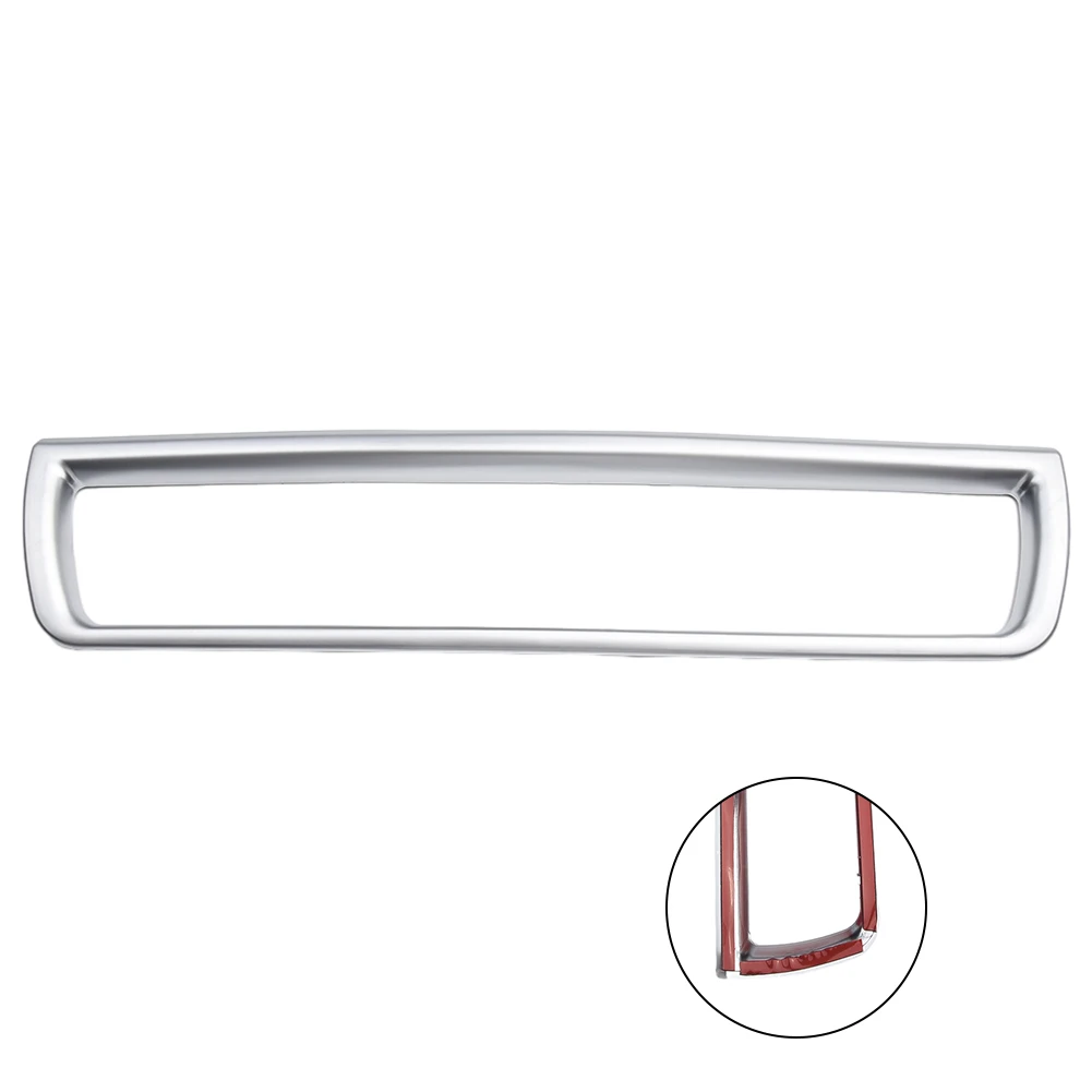 

Рама на вентиляционное отверстие переменного тока, устойчивая к царапинам, серебристая отделка, наклейки для BMW 5 серии F10/F18, вентиляционное отверстие для кондиционера