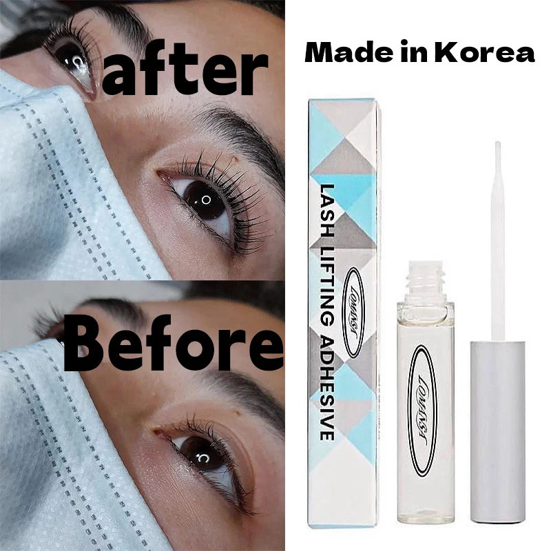 Korea Clear Lash Perm Lijm Wimper Hijsling Lijm Voor Wimper Lift Perming Pestanas Kleefstof Lomansa Lift Lash Groothandel Make-Up