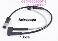 10 PCS Front Axle Brake Pad Wear Sensor OEM for BM 2 Series F45 F46 X1 F48 for MINI F54 F57 F60 NO 34356865613 34356888167