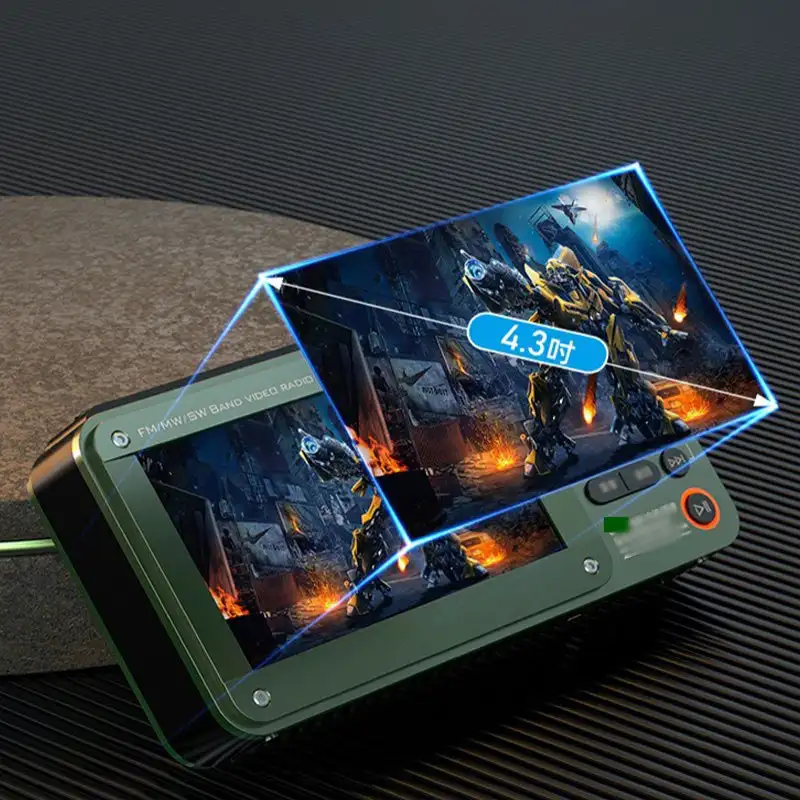 Video Plug-in Bluetooth Pocket Full Band Video Radio