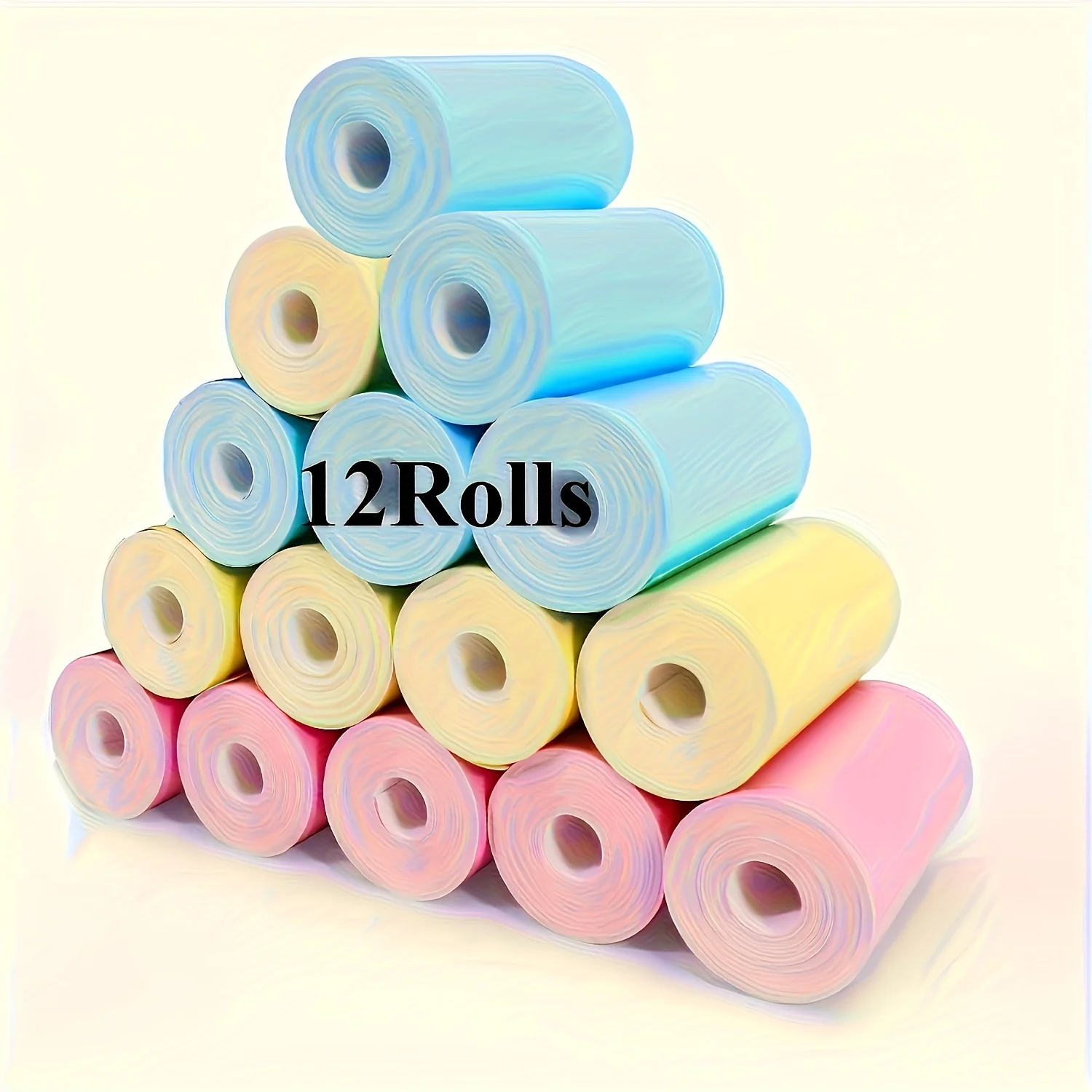 3/12 롤 57mm 감열지 흰색 배경 검정색 텍스트 미니 프린터용 즉석 카메라 사진 라벨 할일 메모