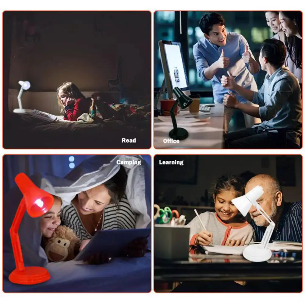 Book Lamp Night Lamp Clip Lamp Warm Light Eye Protection Table Non-Plug-in Quilt Lamp For Bedroom led light,desk lamp,night light,book light,mini night light,mini led light