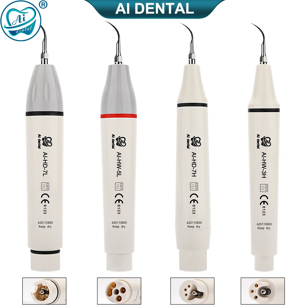 Dentale Ad Ultrasuoni Piezo Air Scaler Manipolo Maniglia Sbiancamento Dei Denti Hd-7L/Hw-5L Con Led Hd-7H/Hw-3H Senza Led