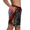 Swimwear Classic Gothic Skull 3D Gym Shorts Summer Hip-Hop Y2K Fun Board Short Pants Male Sports Fitness Breathable Beach Trunks 2