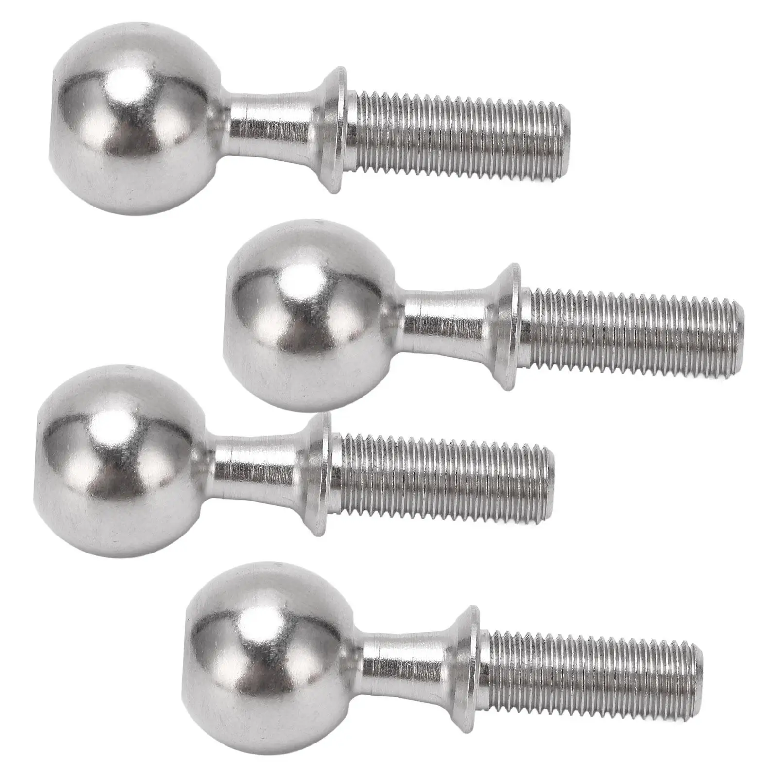 Stainless Steel Ball Head Screw Pivot Ball Wear Resistant Delicate Appearance for 1 /7 for 1 /8 RC Cars