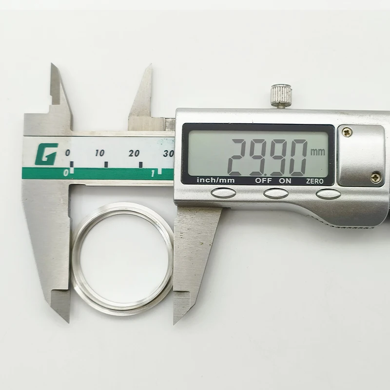 Sapphire Transparent 33mm Watch Case Back Cover