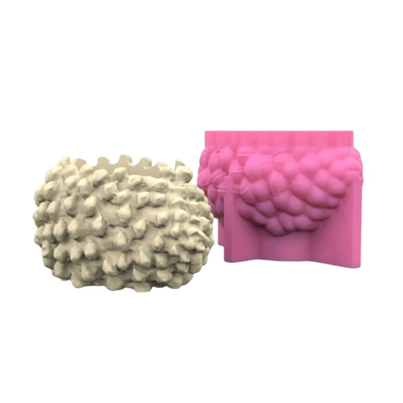 

Pine Cone-Silicone Flower Pot Mold Concrete Candlestick Silicone Holder Mold Succulent Planter Cement Clay Mold