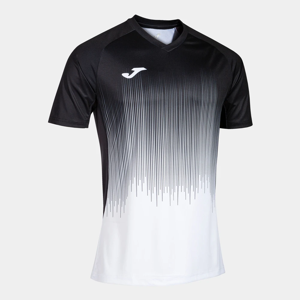 

Black And White Patchwork Printed Short Sleeve Badminton Sports Clothing Men's Joma Tennis Clothing Breathable Golf Europe Size