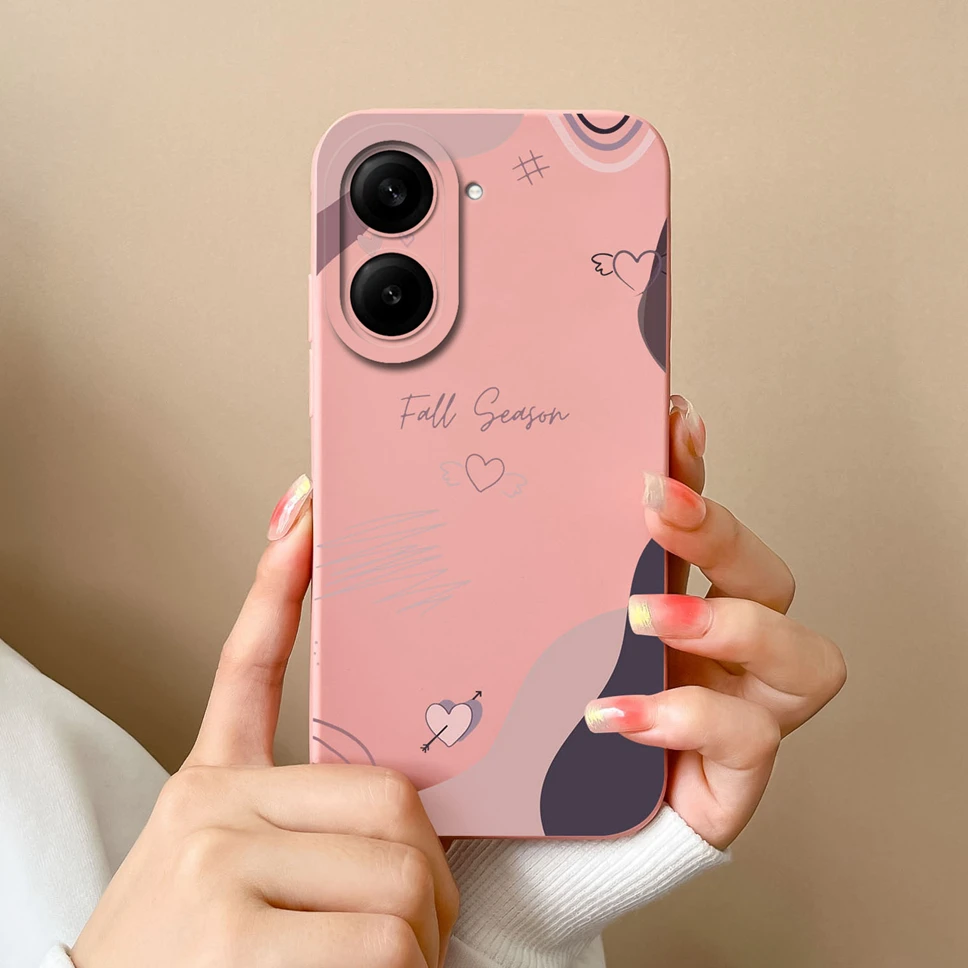 Lovely Dinosaur Lightweight Anti-Drop Liquid Silicone Phone Case